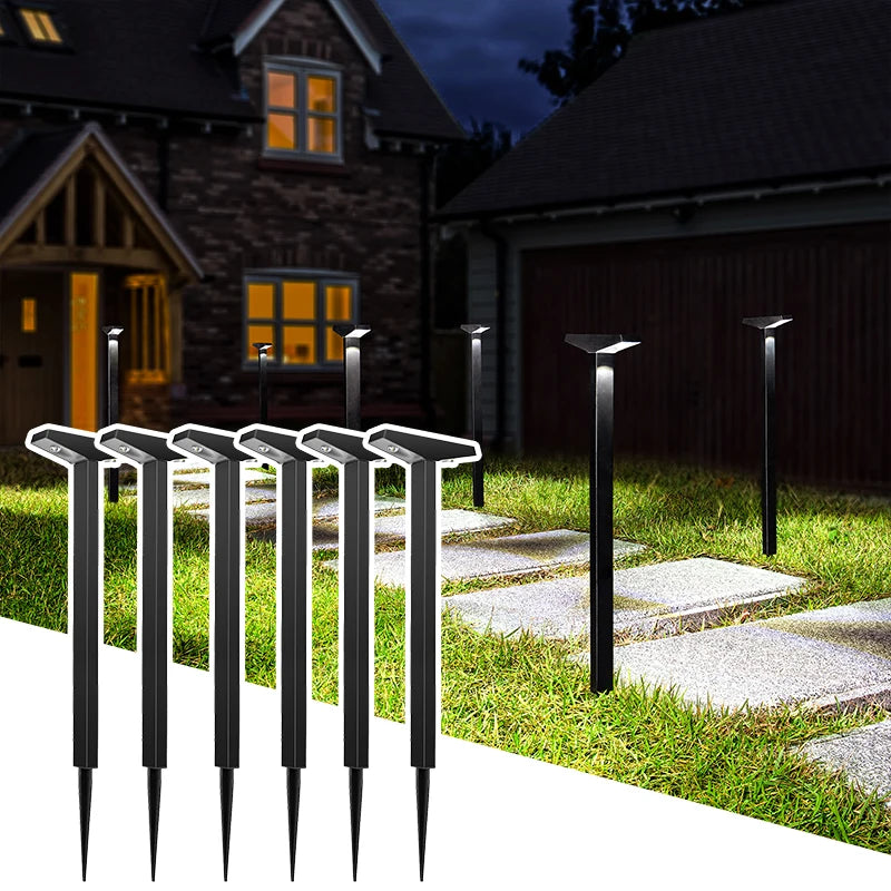 Solar Lawn Light – Outdoor Waterproof Ground Lamp for Yard, Path, Garden, Deck & Camping Landscape Decoration