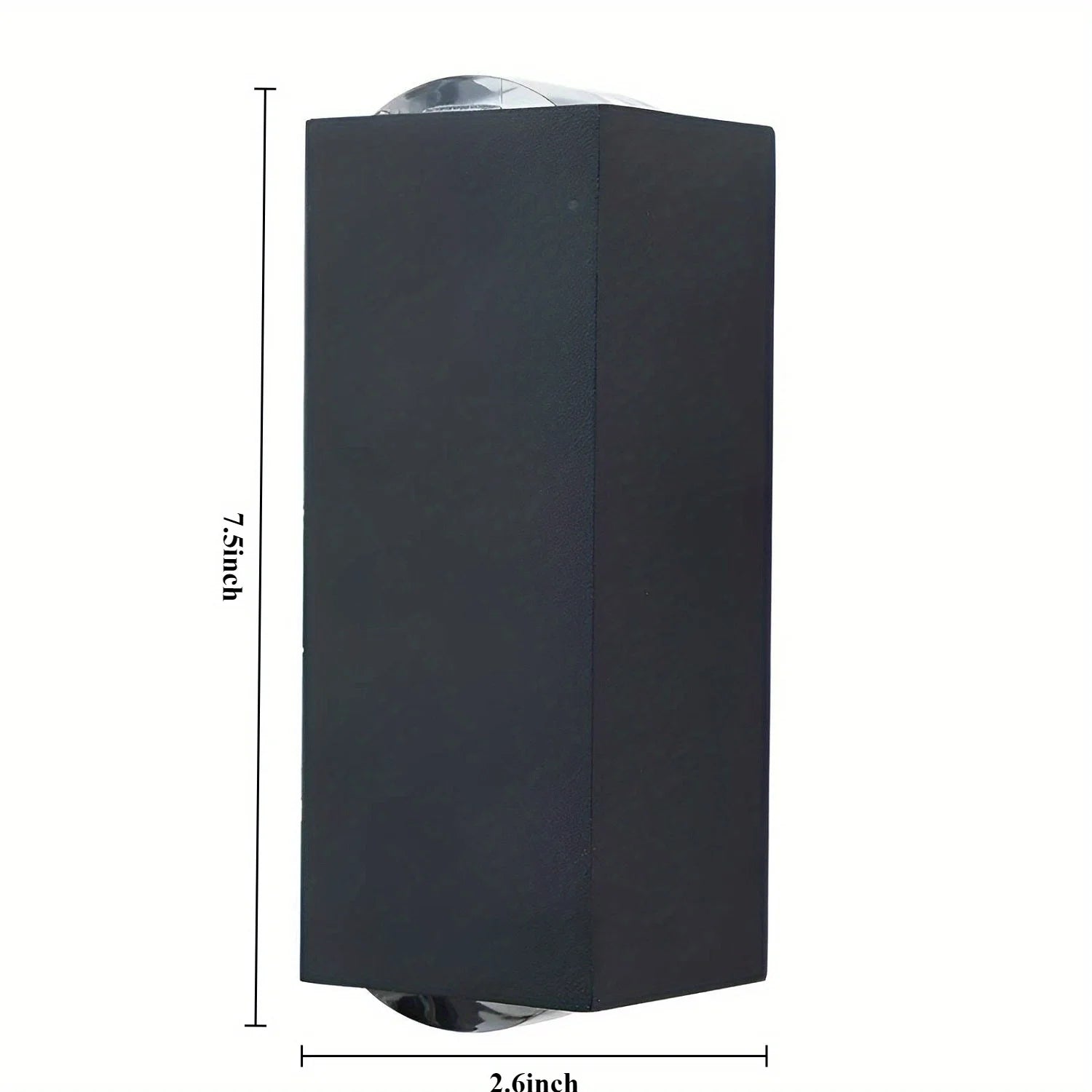 Modern Up–Down LED Wall Lamp – Anti-Rust Aluminum Outdoor/Indoor Sconce with Warm White 3000K Lighting