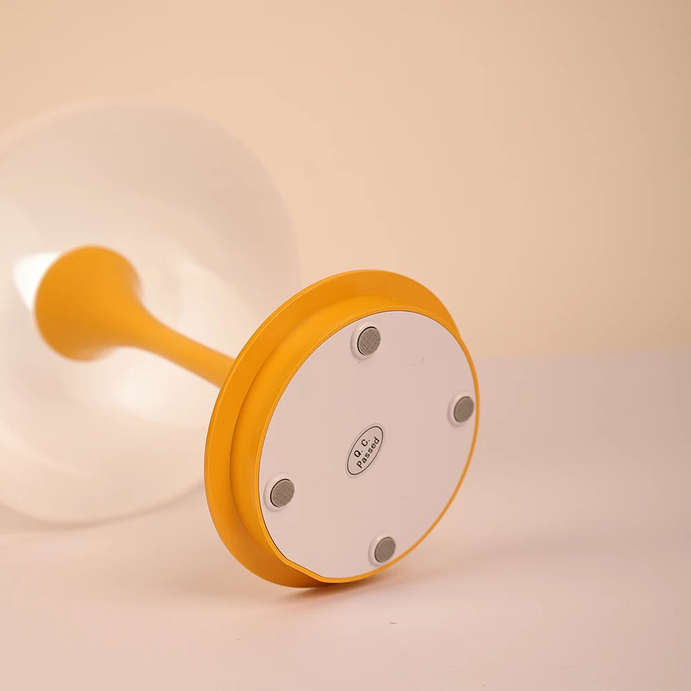 Modern Nordic Danish Mushroom Table Lamp – Rechargeable Energy-Saving LED Decor for Bedroom and Living Room