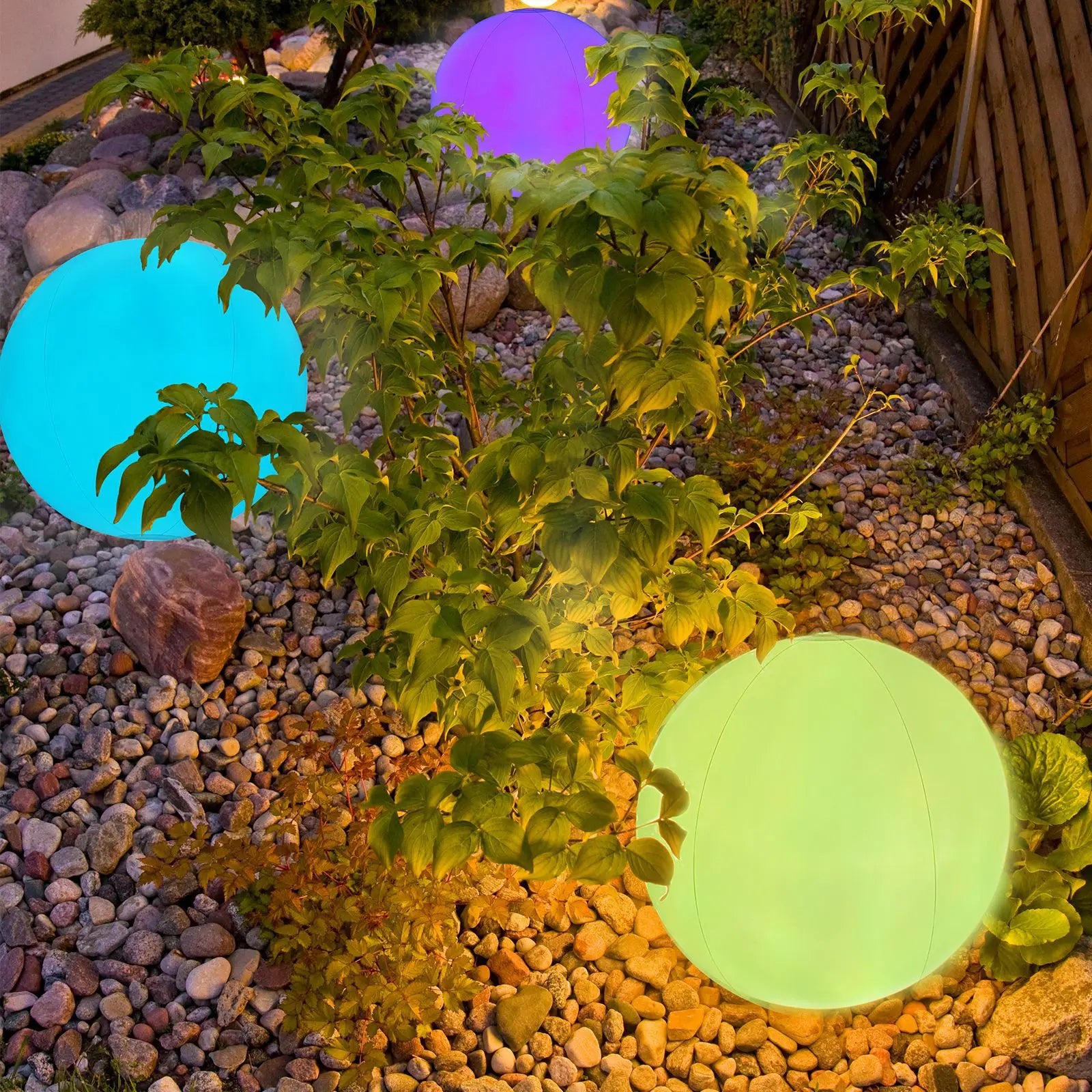 Solar LED Ball Light with Remote Control – 16-Color Adjustable IP65 Waterproof Sphere Lamp for Garden & Lawn Decoration