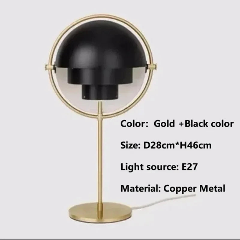 Modern LED Gubi Floor Lamp – Danish Multi-Lite Inspired Luxury Metal Standing Light for Bedroom, Study, and Living Spaces