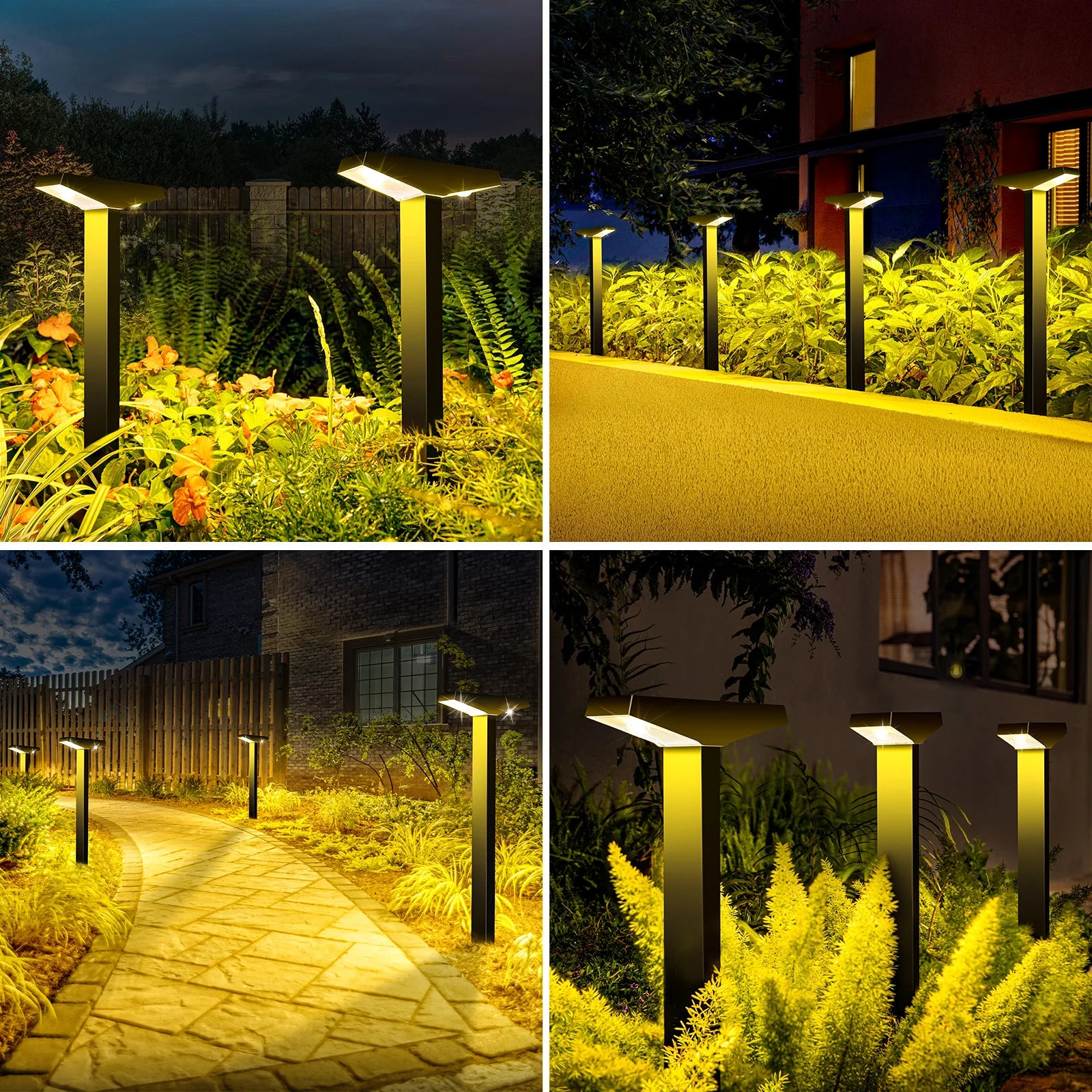 Solar Lawn Light – Outdoor Waterproof Ground Lamp for Yard, Path, Garden, Deck & Camping Landscape Decoration