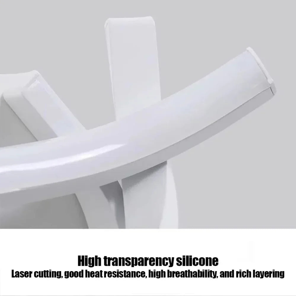 Modern Curved LED Wall Lamp – Spiral Bedroom and Living Room Wall Sconce in Aluminum and Acrylic