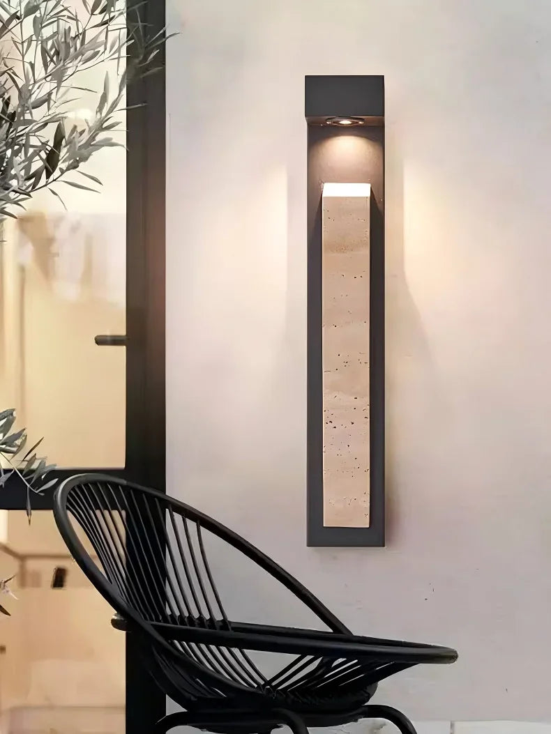High Class Long Strip Outdoor, Indoor Wall Lamp – Waterproof LED Lighting for Villa, Courtyard, Garden, Doorway, Terrace & Sunroom