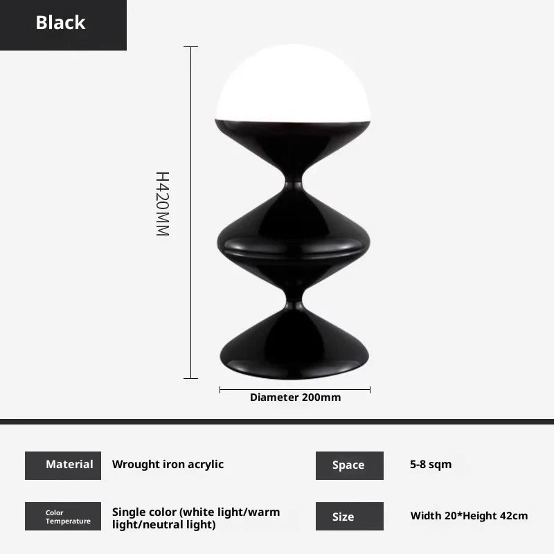 Scandinavian Mid-Century Cream Gourd Floor Lamp – Organic Modern LED Lighting for Living Room and Bedroom