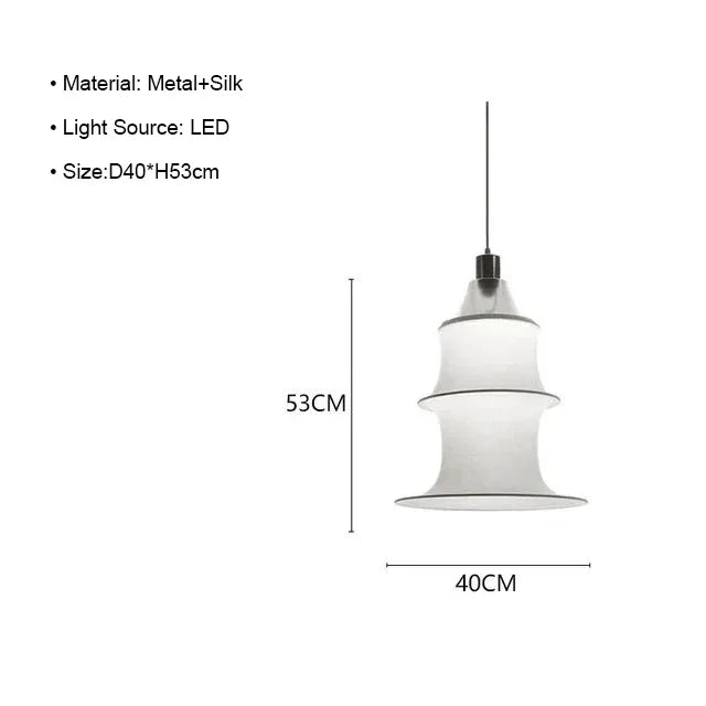 Nordic Minimalist Wabi Sabi Fabric LED Floor Lamp – Japanese Silk-Inspired Corner and Bedside Lighting