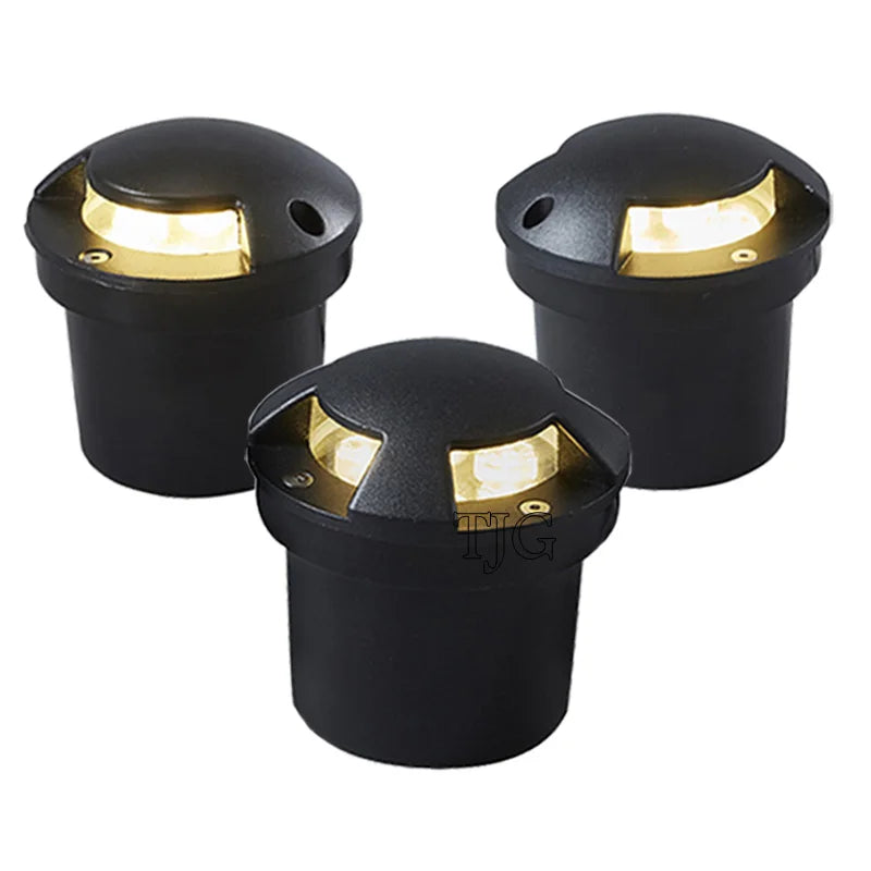 Dimmable LED Garden Spotlight – 3W, 5W, 10W Recessed Underground Lamp, IP67 Waterproof Landscape Floor Lighting