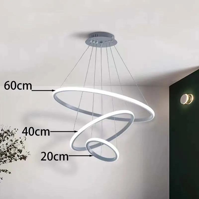 Nordic Starry Sky Projection LED Chandelier – Modern Black & Gold Ceiling Pendant for Living Room, Bedroom, Kitchen