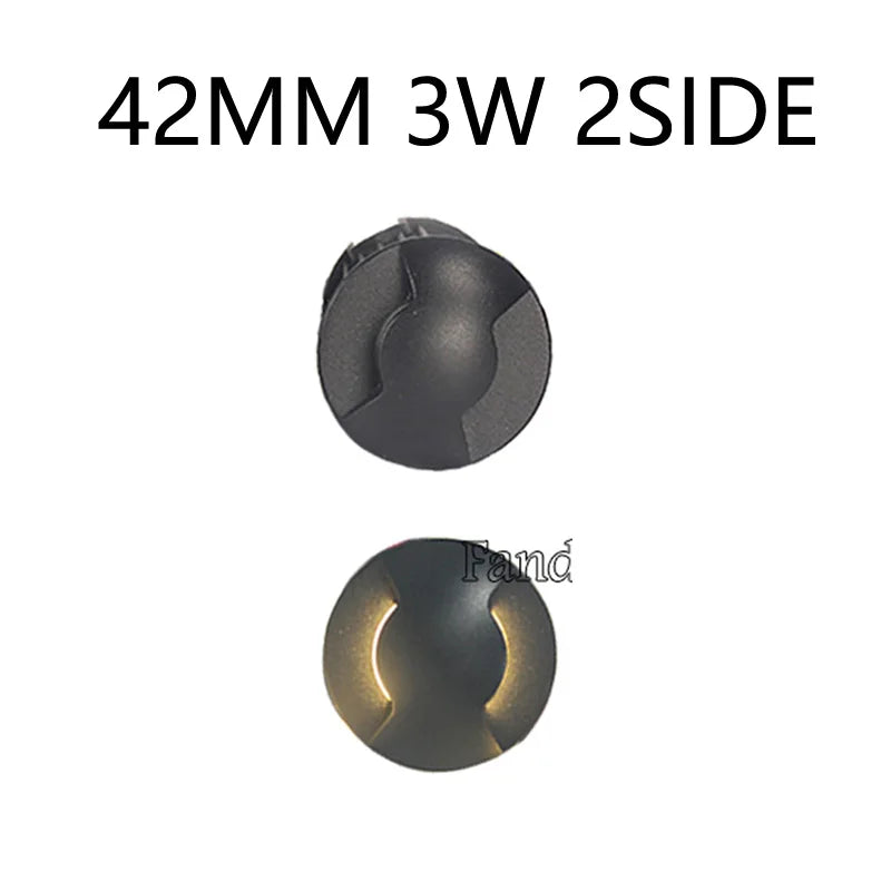 Projecteur LED de jardin à intensité variable – Lampe encastrable sous terre 3 W, 5 W, 10 W, étanche IP67