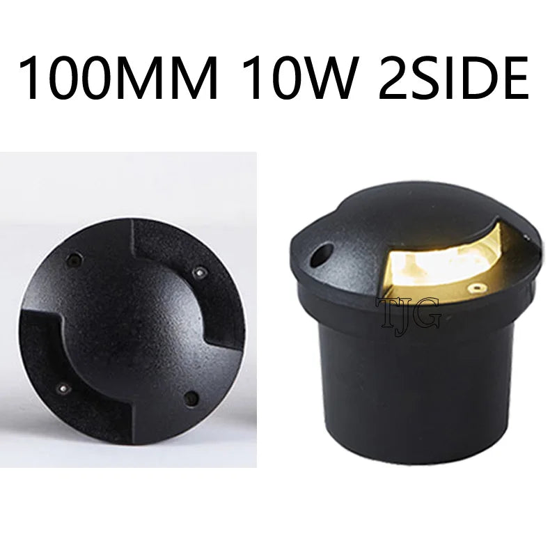 Dimmable LED Garden Spotlight – 3W, 5W, 10W Recessed Underground Lamp, IP67 Waterproof Landscape Floor Lighting