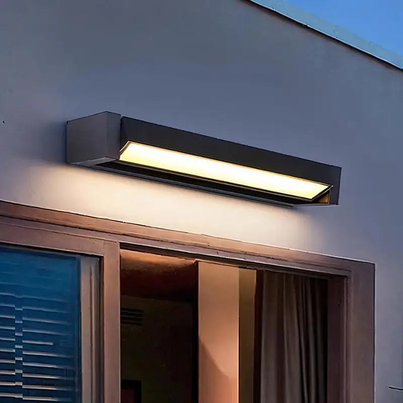 Adjustable Angle Outdoor Waterproof Wall Lamp – Modern Aluminum Garden and Exterior Wall Lighting