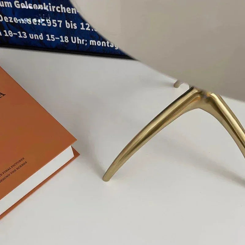 Bauhaus Style Desk Lamp – Danish Designer Postmodern Glass Table Light for Bedroom, Living Room, and Home Décor