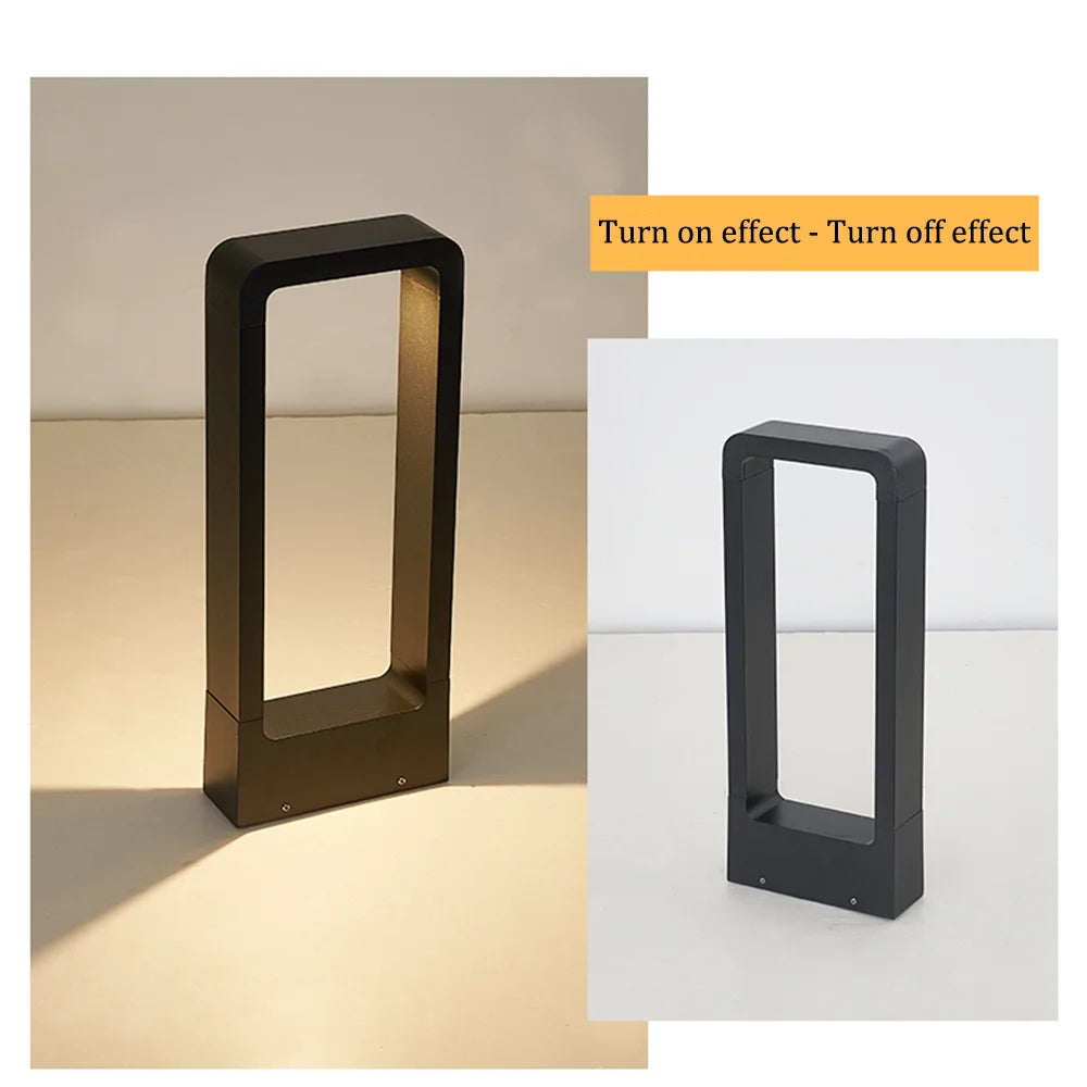 Outdoor Waterproof Lawn Light – Aluminum LED IP65 Garden, Courtyard & Aisle Lighting Fixture