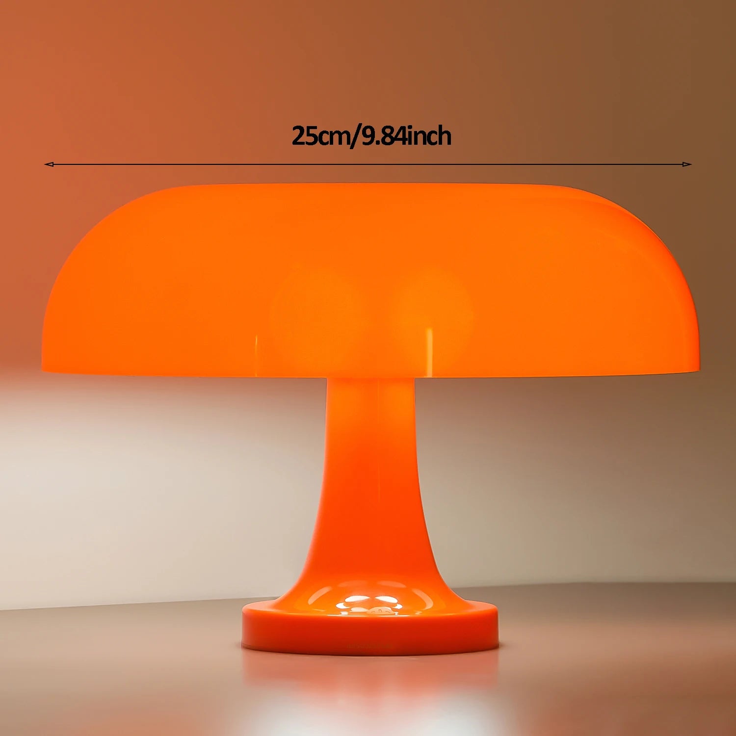 Classic Mushroom Table Lamp – Modern Bauhaus Art Designer Light for Bedroom & Decorative Bedside Ambience