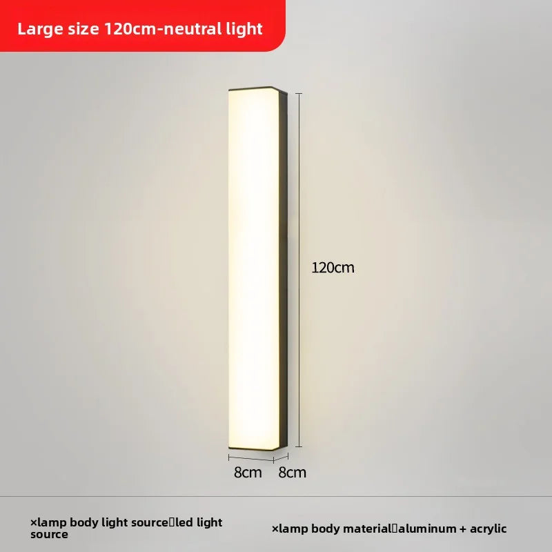 Outdoor Entrance Light – Courtyard Waterproof Wall Light, Main Lighting for Villa Garden Gate and Exterior Decoration